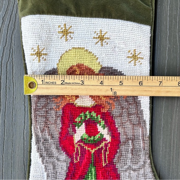 Needlepoint Christmas Stocking Personal Creations Carol - Picture 9 of 10
